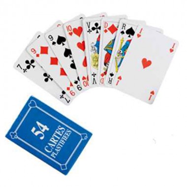 Jeu de 54 cartes à jouer, FRANCE CARTES  La Boissellerie Magasin de jouets  en bois et jeux pour enfant & adulte