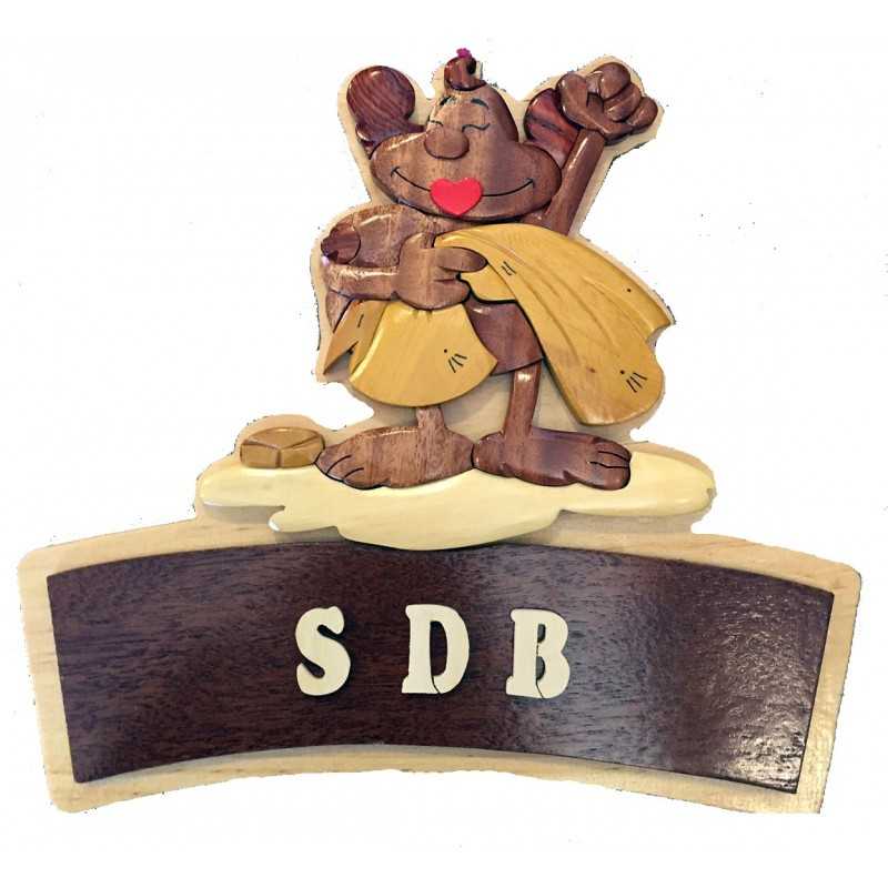 Plaque de porte sdb Plaque de porte sdb